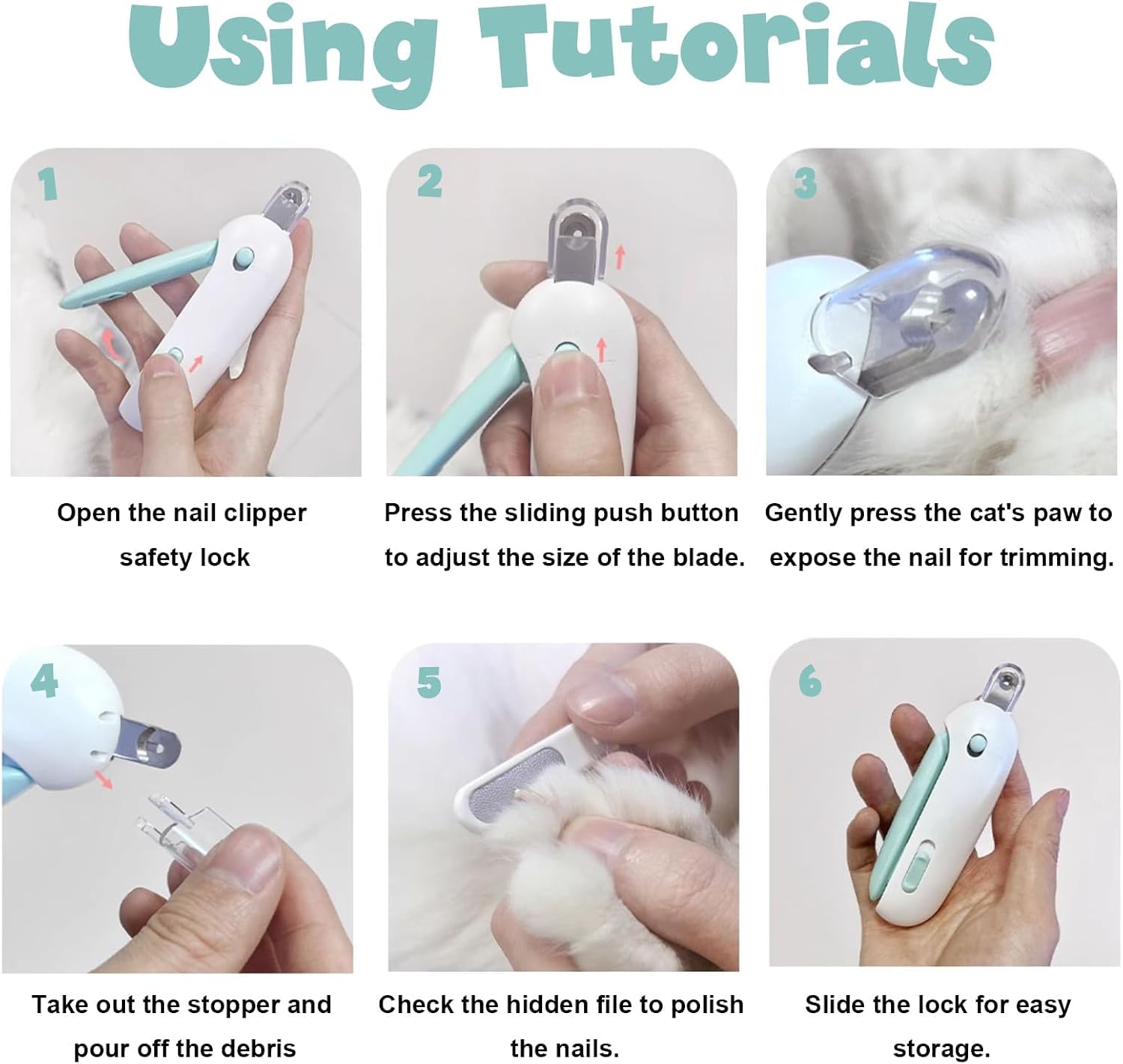 3 Level Cat Nail Clipper