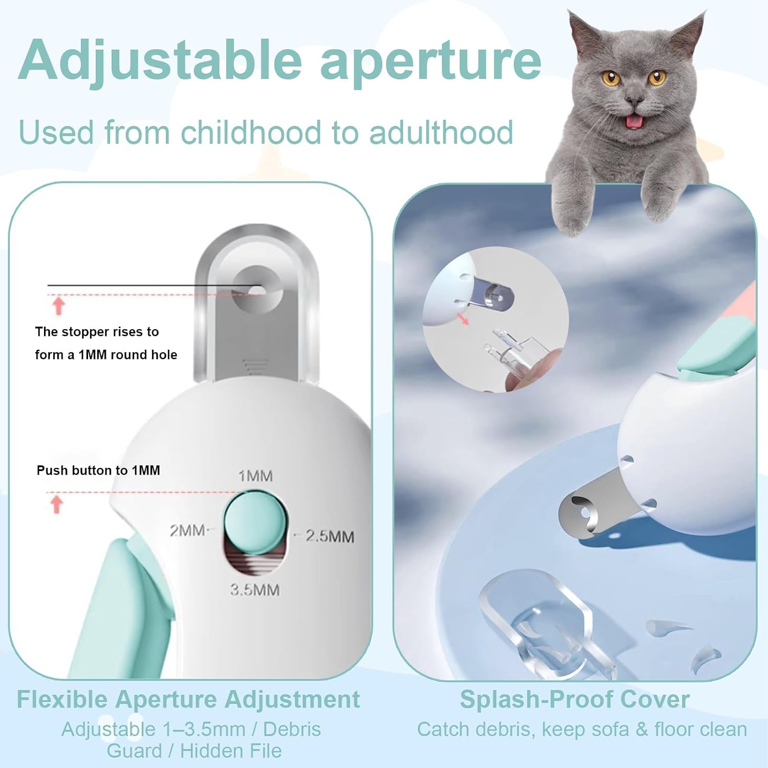3 Level Cat Nail Clipper