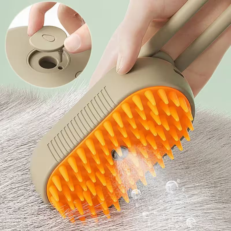 Pet Electric Steamy Brush